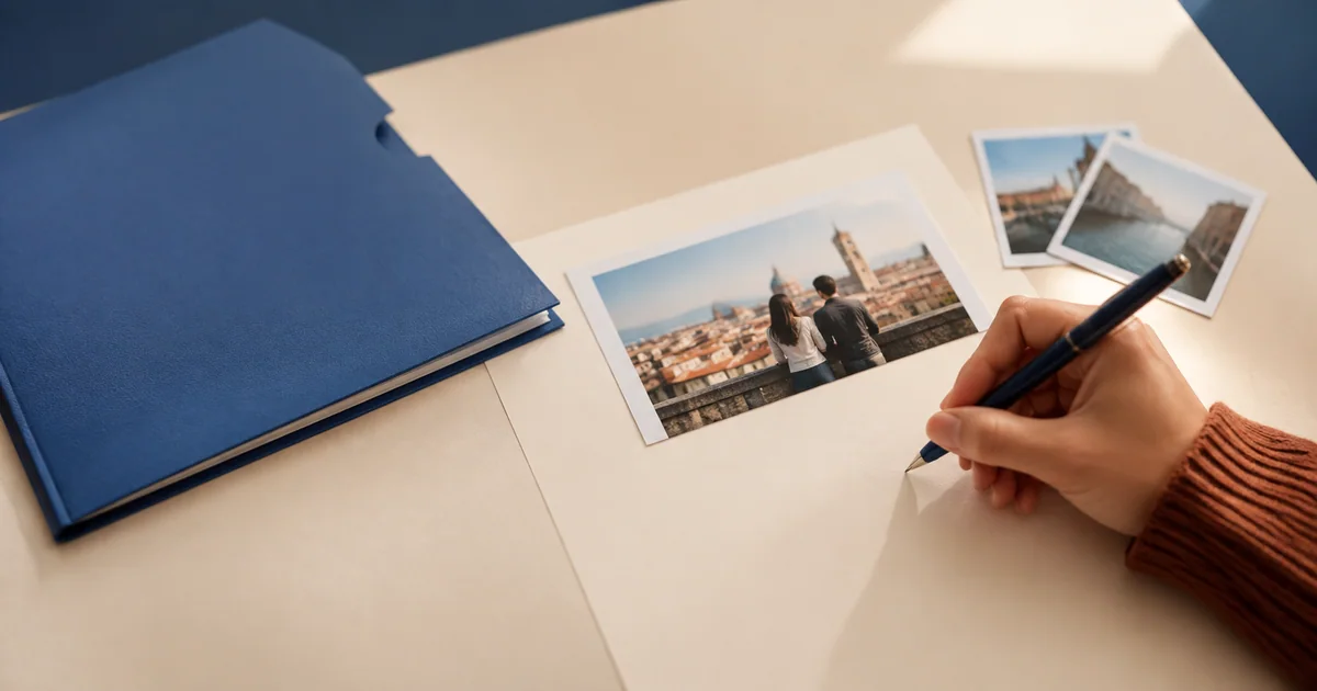 Visa Relationship Photo Captions: Examples and Writing Guide